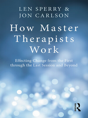 cover image of How Master Therapists Work
